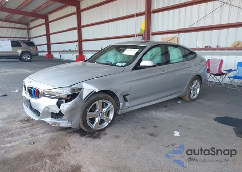 2015 BMW 335 Xigt z USA, uszkodzony, nr VIN WBA3X9C50FD867952